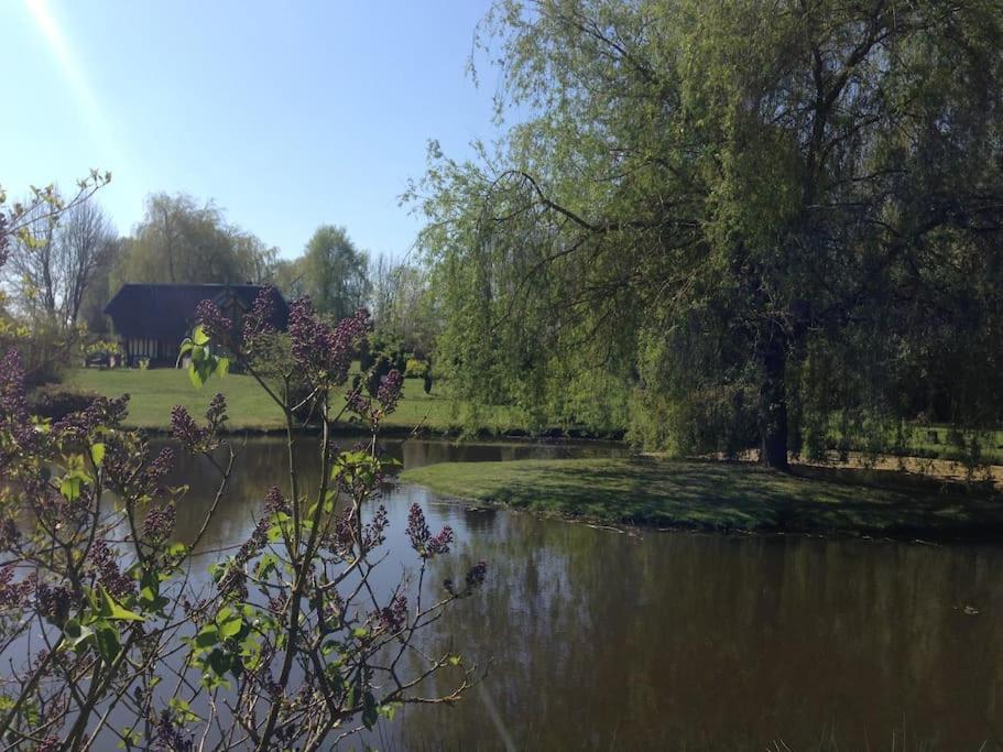 Вілла Domaine Du Bois L'Abbe Epaignes Екстер'єр фото